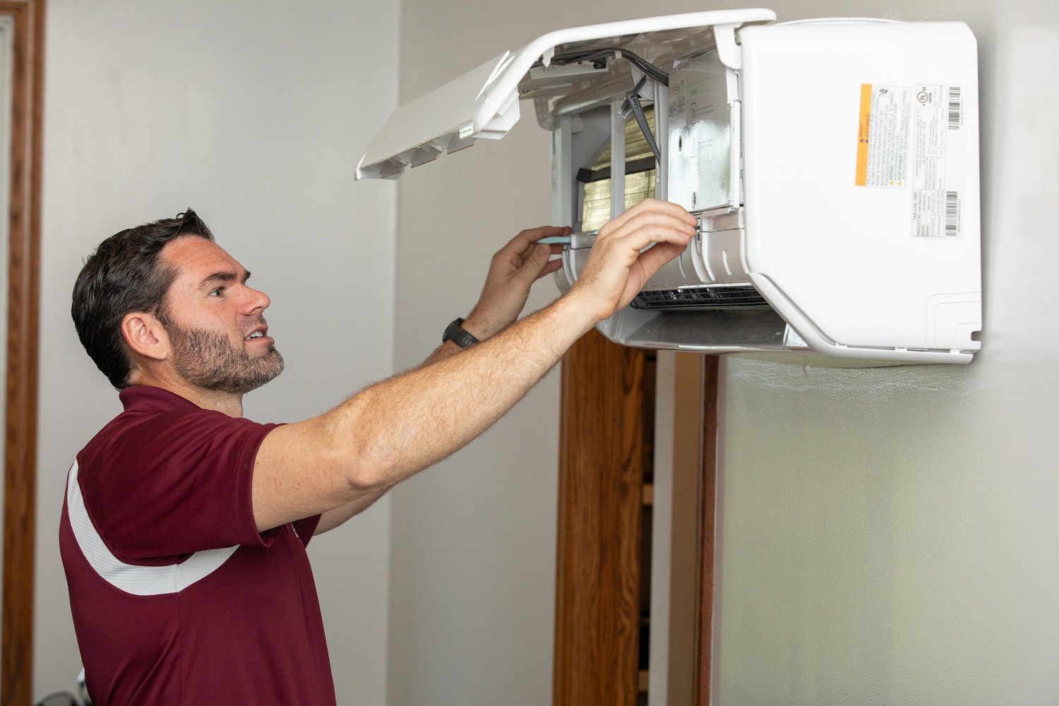 Indoor HVAC service Augusta